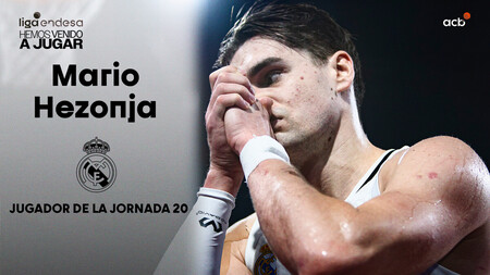 Mario Hezonja, Jugador de la Jornada 20 de la Liga Endesa 2024-25