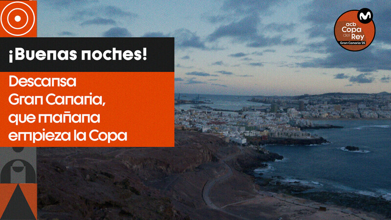 Descansa Gran Canaria, ¡este jueves llega la Copa!