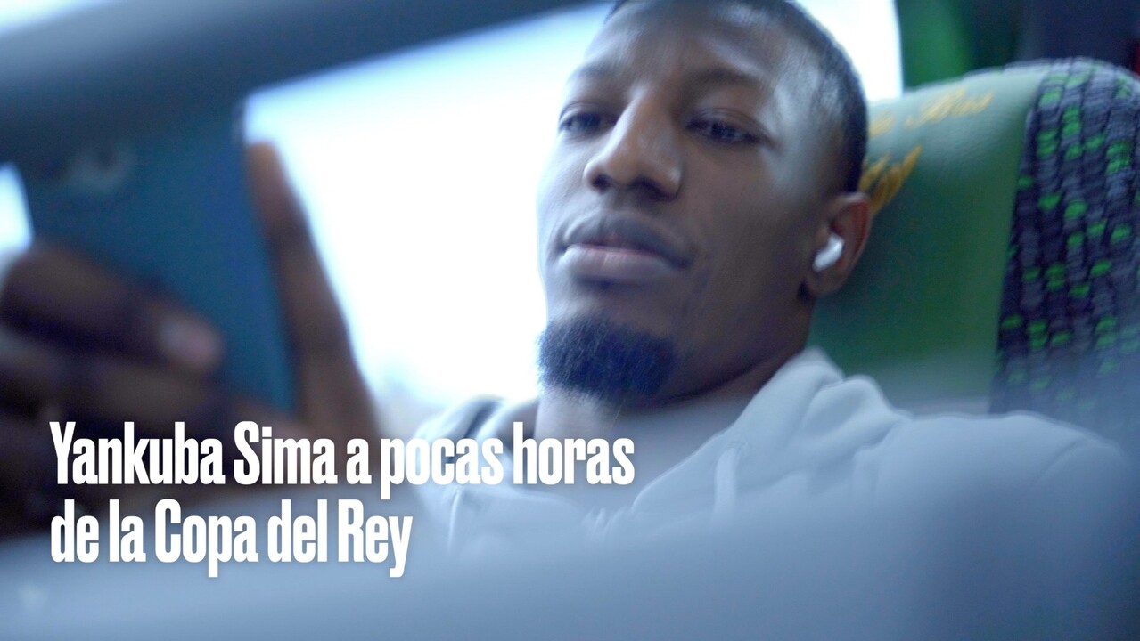 En el bus con Yankuba Sima: ¡A las puertas de la Copa!