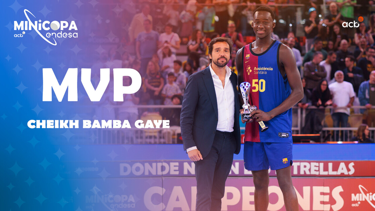 Cheikh Bamba, MVP de la Minicopa Endesa 2025