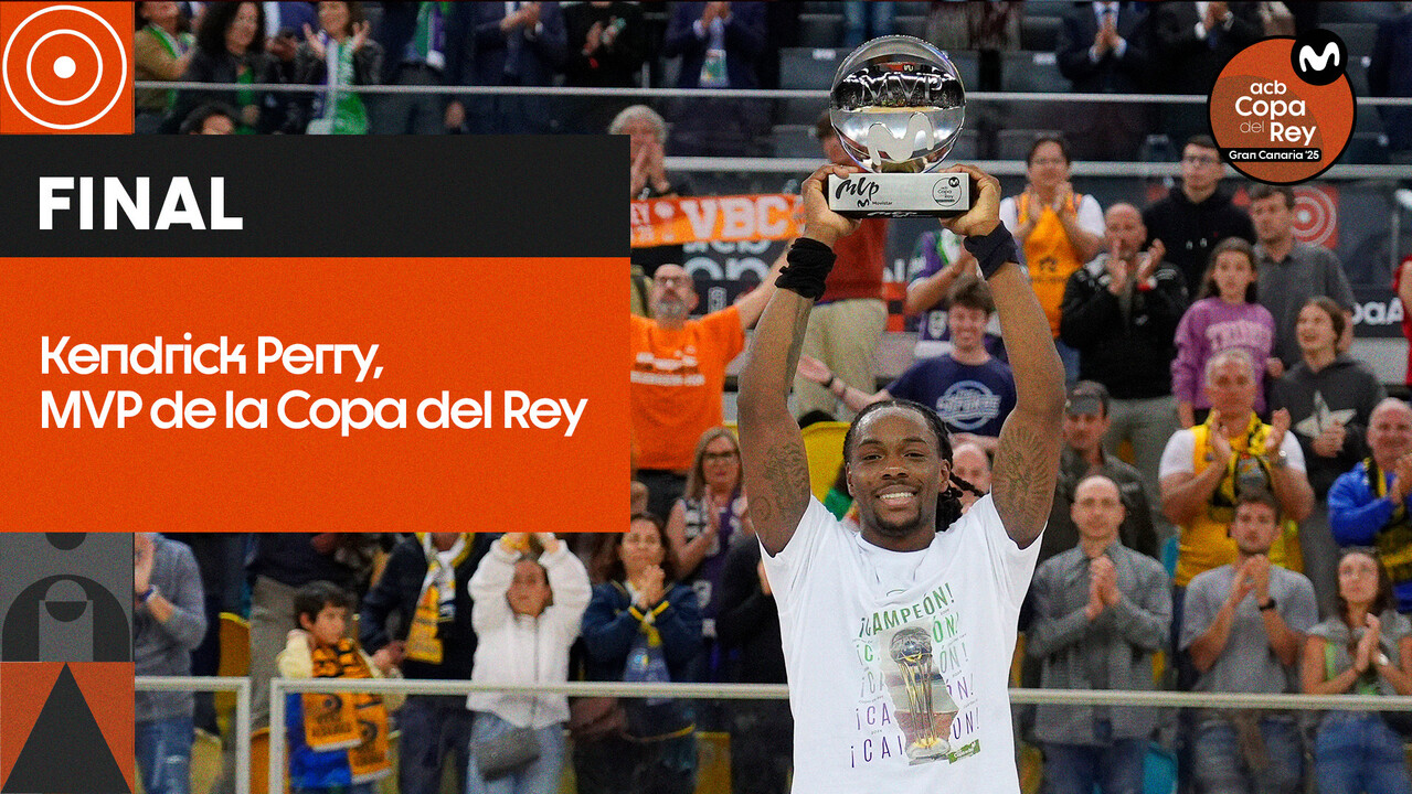 Kendrick Perry, MVP Movistar de la Copa