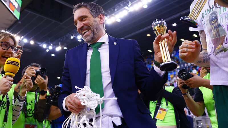 ¡Así lo celebró Unicaja en la cancha!