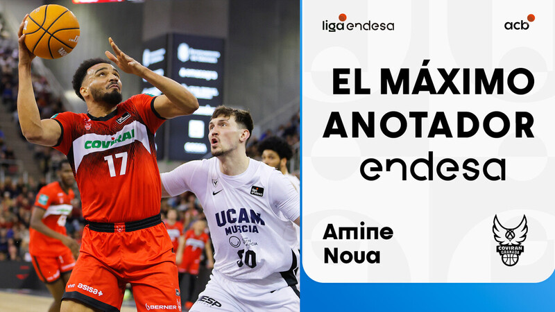 Noua: Jugador de la Jornada 21... ¡y Máximo Anotador Endesa!