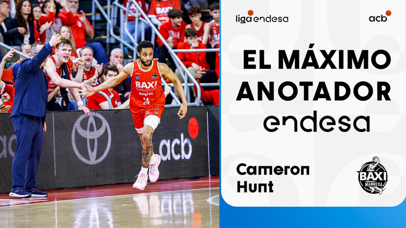 Cameron Hunt, Máximo Anotador Endesa de la Jornada 22