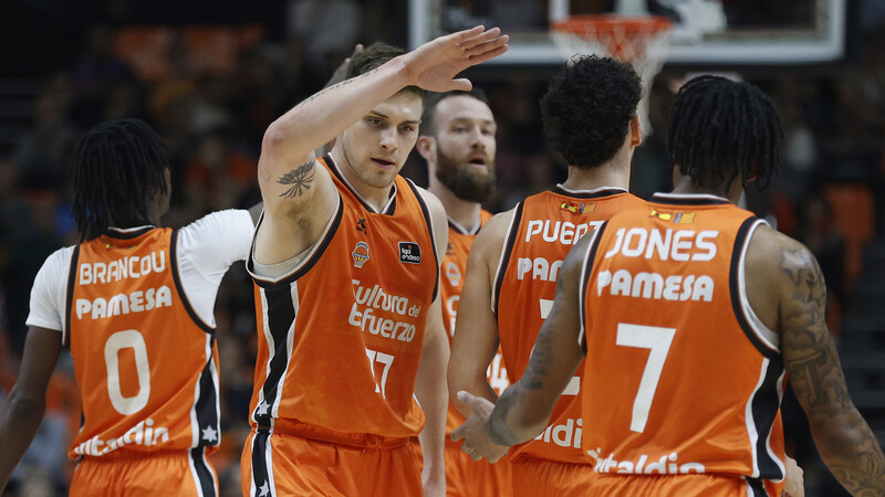 Valencia Basket, histórico con récord acb en valoración y asistencias