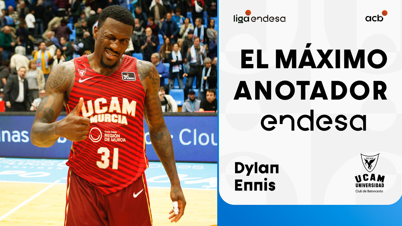 Dylan Ennis, Máximo Anotador Endesa de la Jornada 24