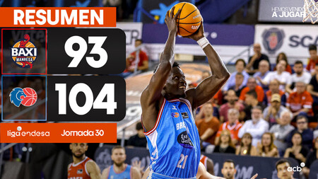 Resumen BAXI Manresa 93 - Río Breogán 104 (J30)