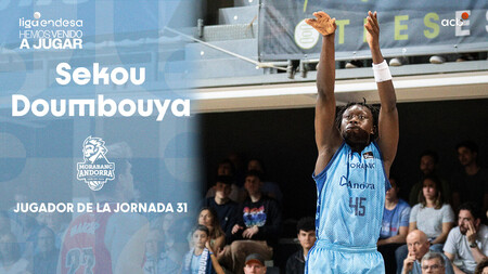 Sekou Doumbouya, Jugador de la Jornada 31 de la Liga Endesa 2024-25