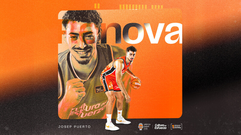 Josep Puerto prolonga su vinculación con Valencia Basket hasta 2027