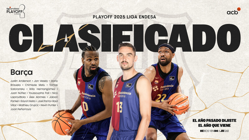 El Barça, clasificado matemáticamente para el Playoff