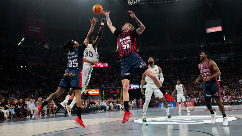 Baskonia y Real Madrid: 60 puntos en conjunto en un histórico primer cuarto