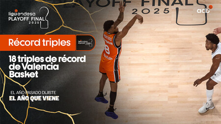 Valencia Basket, de 3 en 3: ¡Igualado el récord de triples en Playoff!