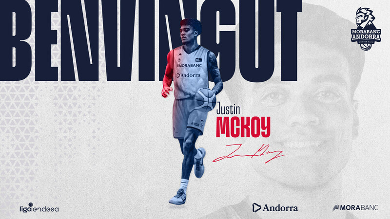 Justin McKoy, calidad para la posición de "cuatro" en el MoraBanc Andorra