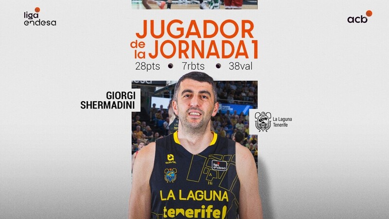 Shermadini, Jugador de la Jornada 1...