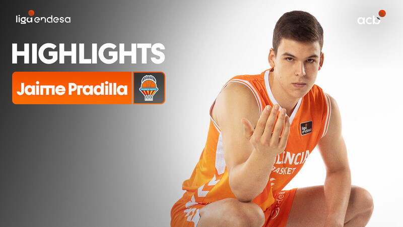 Jaime Pradilla, todoterreno en la victoria de Valencia Basket