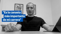 Rafa Luz: "Es la canasta más importante de mi carrera"