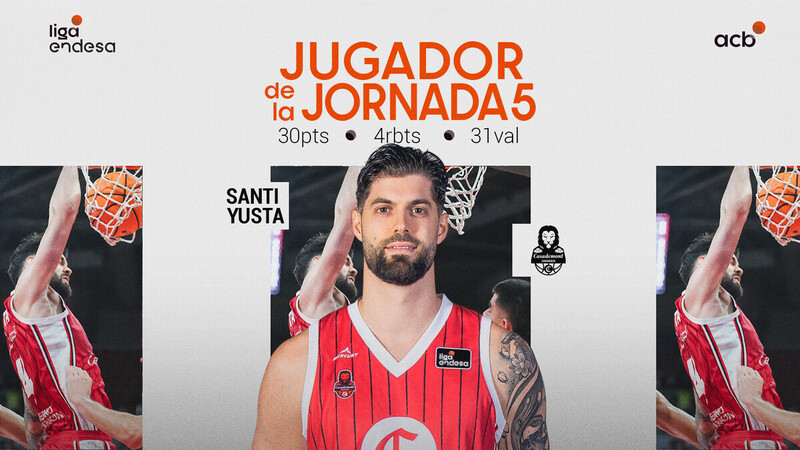 Yusta se viste por primera vez de Jugador de la Jornada