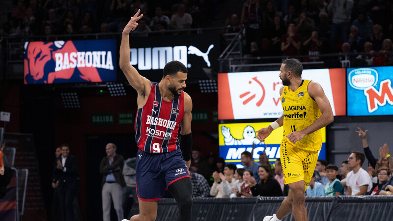 El Baskonia le remonta al líder con un tercer cuarto apabullante