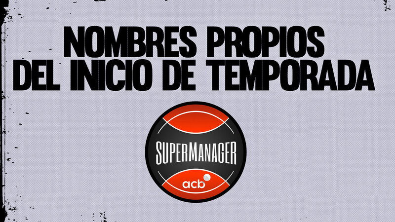 Los nombres propios del arranque del Supermanager