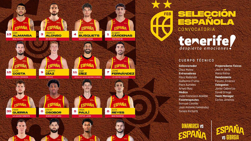 Chus Mateo da su primera lista como seleccionador