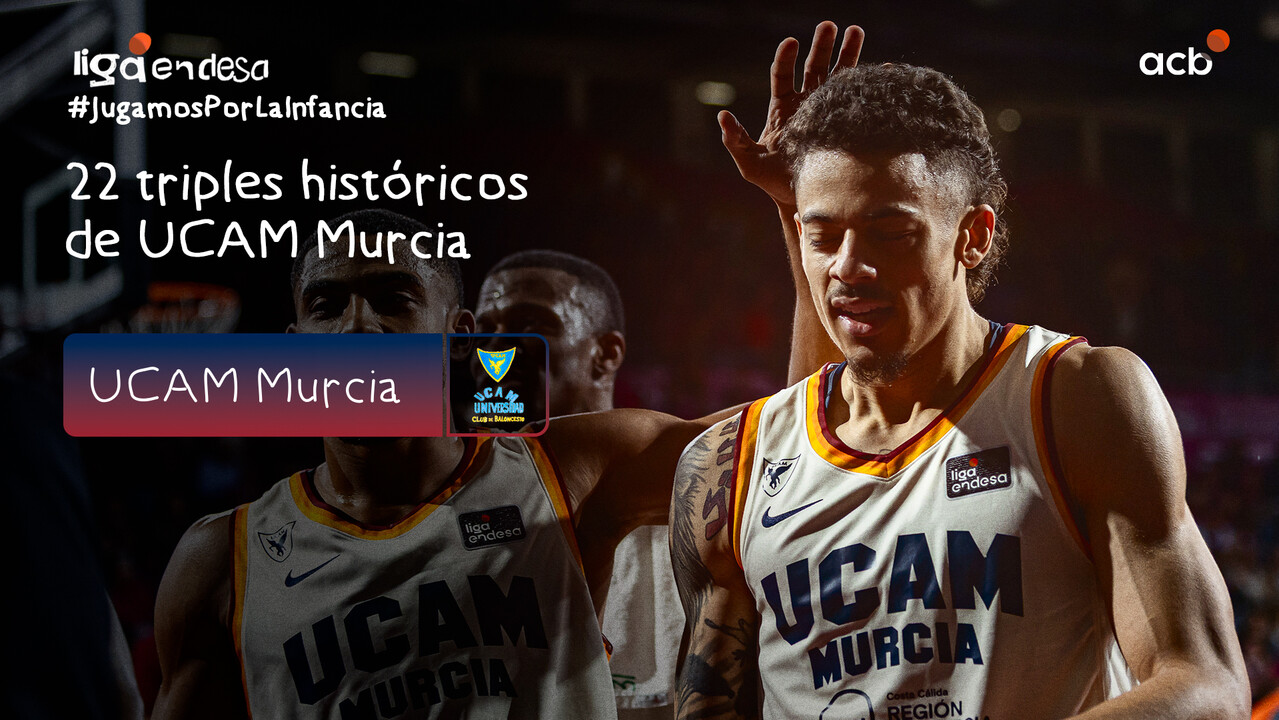 UCAM Murcia, récord a golpe de triple