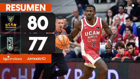Resumen UCAM Murcia 80 - Joventut Badalona 77 (J19)