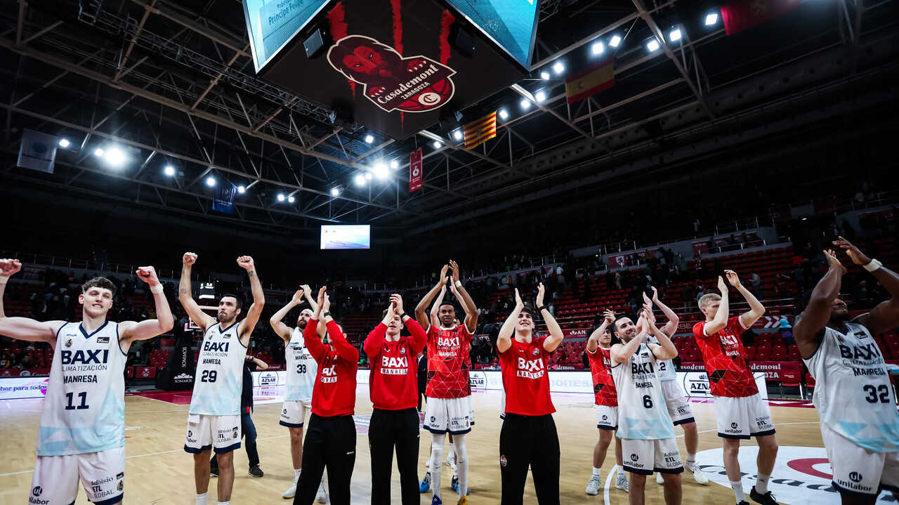 BAXI Manresa esper&oacute; su momento para vencer en tierras ma&ntilde;as