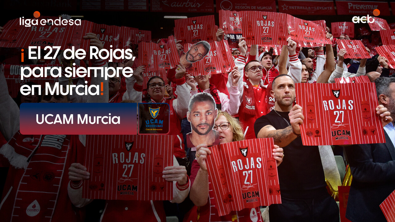 El 27 de Sadiel Rojas, para siempre en Murcia