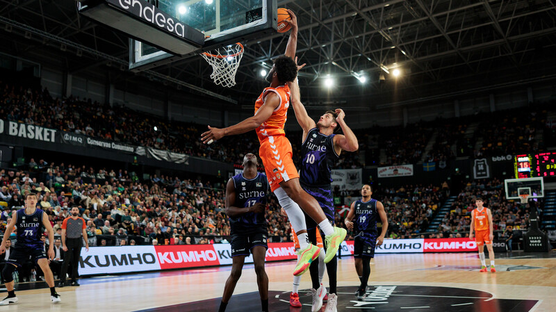 Valencia Basket: r&eacute;cord acb absoluto de puntos en una mitad