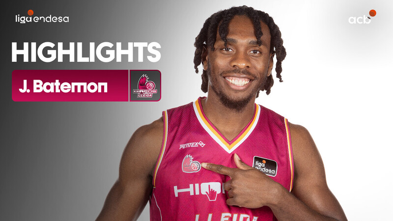 James Batemon, l&iacute;der del Hiopos Lleida en Tenerife