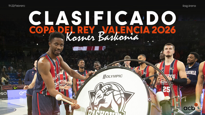 El Kosner Baskonia, s&eacute;ptimo pasajero de la Copa del Rey