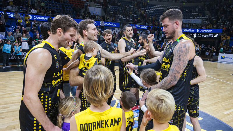Trabajado triunfo de La Laguna Tenerife sobre Kosner Baskonia
