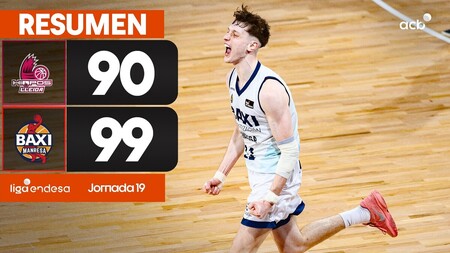 Resumen Hiopos Lleida 90 - BAXI Manresa 99 (J19)