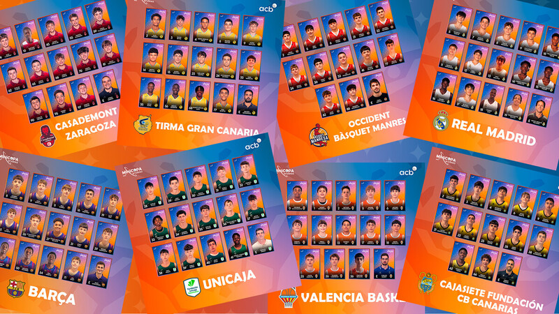 Los cromos de la Minicopa Endesa 2026