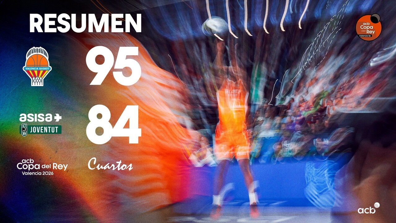 Resumen Valencia Basket 95 - Asisa Joventut 84 (Cuartos Copa)