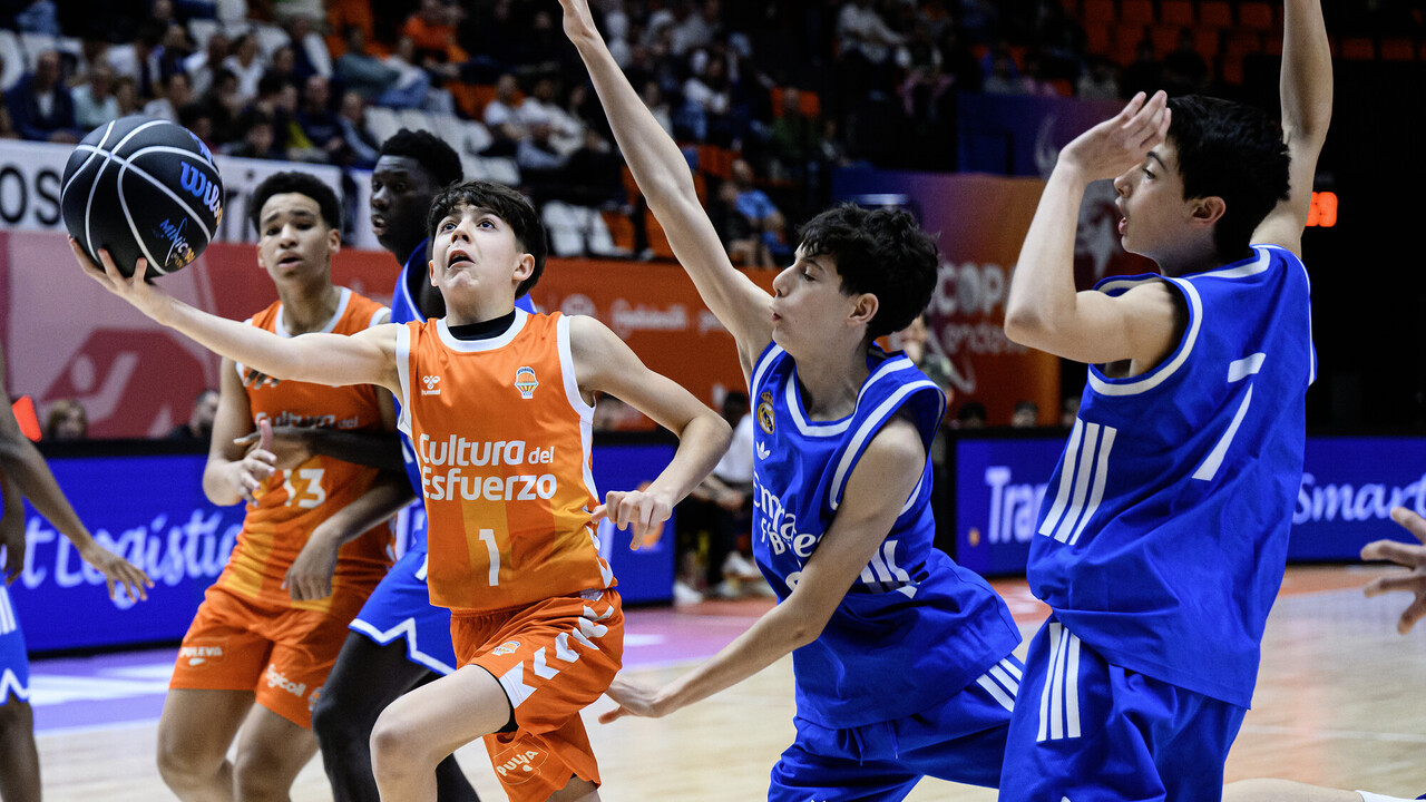Valencia Basket-Real Madrid, gran final de Minicopa Endesa