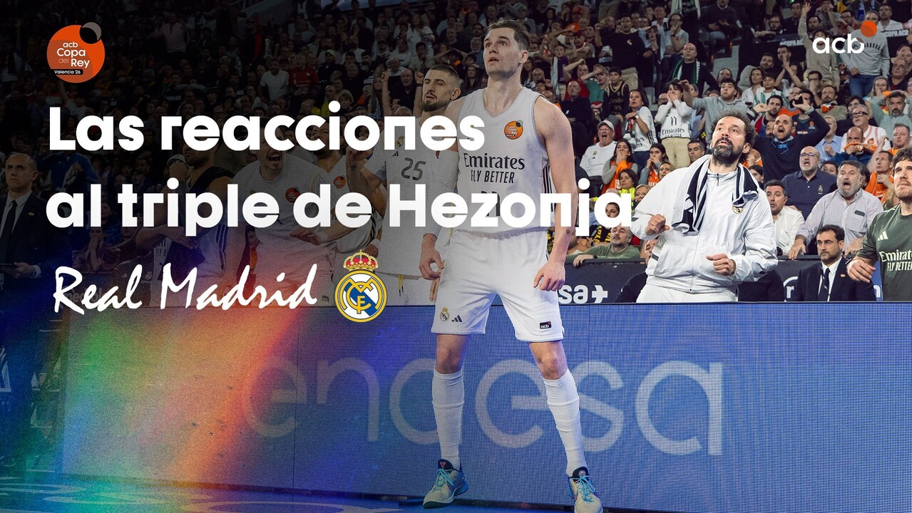 Las reacciones al triple de Hezonja