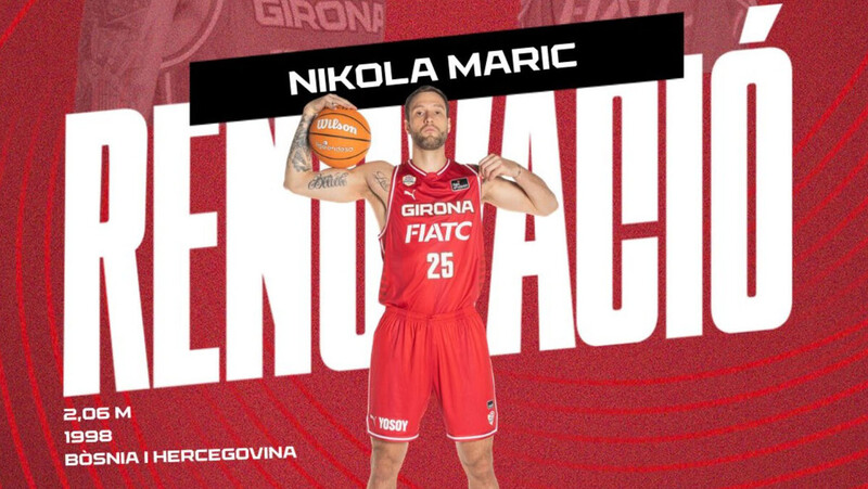 Nikola Maric renueva con el B&agrave;squet Girona