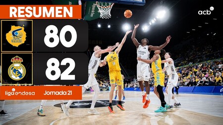 Resumen Dreamland Gran Canaria 80 -Real Madrid 82 . J.21