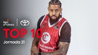 DJ Stephens vive por encima del aro en el Top10 Toyota