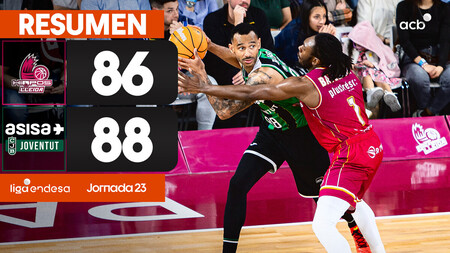 Resumen Hiopos Lleida 86- Asisa Joventut 88 (J.23)