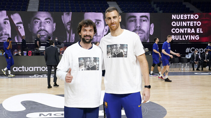 El Quinteto contra el bullying, en la final de Copa