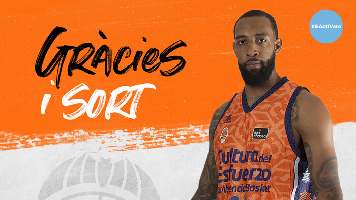 Derrick Williams finaliza su contrato con Valencia Basket