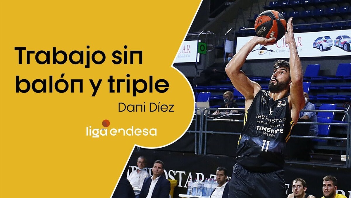 Dani Díez: Trabajo sin balón y triple para Hereda San Pablo Burgos