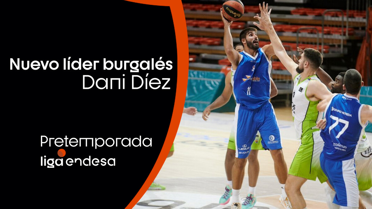 Dani Díez, líder burgalés