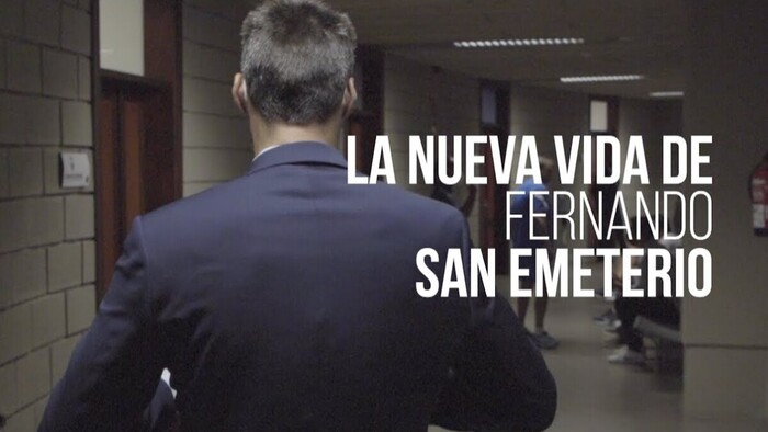 La nueva vida de Fernando San Emeterio