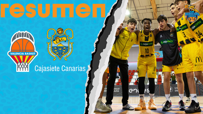 Minicopa Endesa. Valencia Basket 61  - Cajasiete Canarias 78