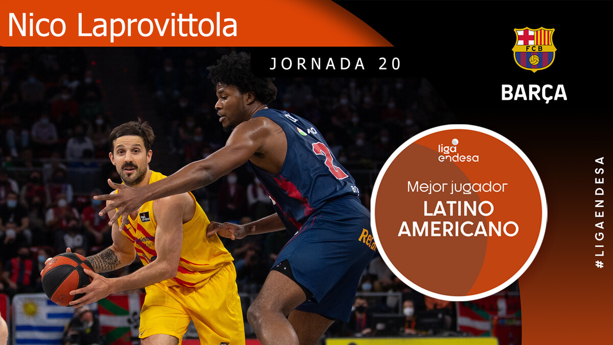 Nico Laprovittola, Mejor Jugador Latinoamericano de la Jornada 20