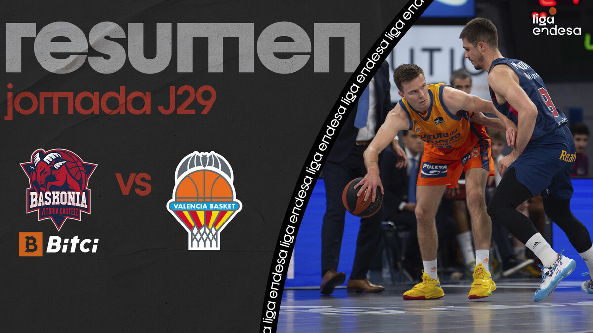 Resumen Bitci Baskonia 71 - Valencia Basket 78 (J29)