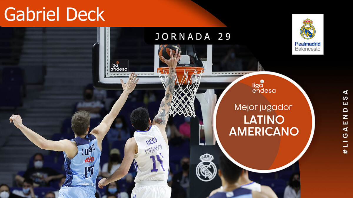 Gabriel Deck, Mejor Jugador Latinoamericano de la Jornada 29